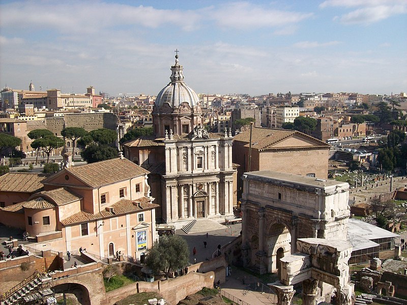 Foro Romano da Palazzo Senatorio