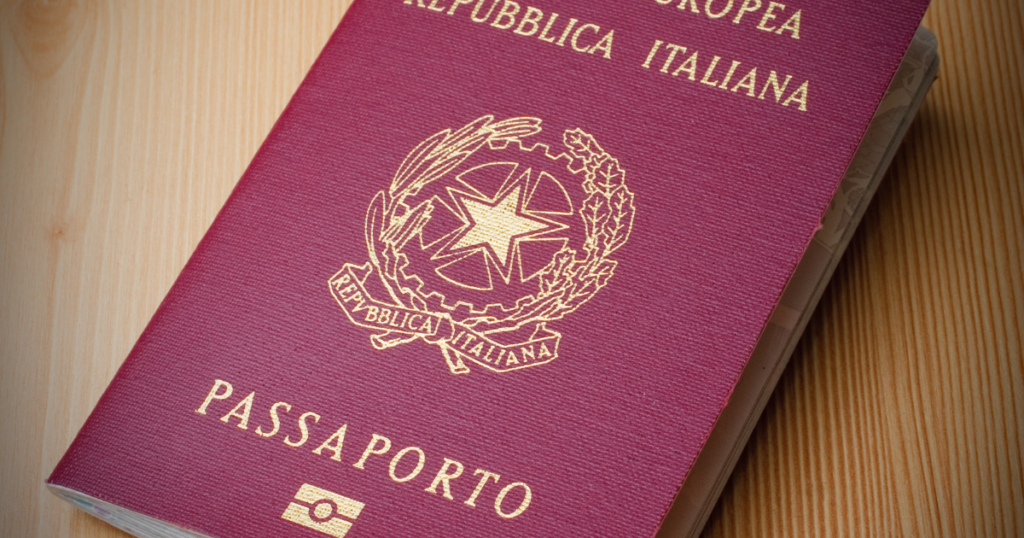 passaporte italiano